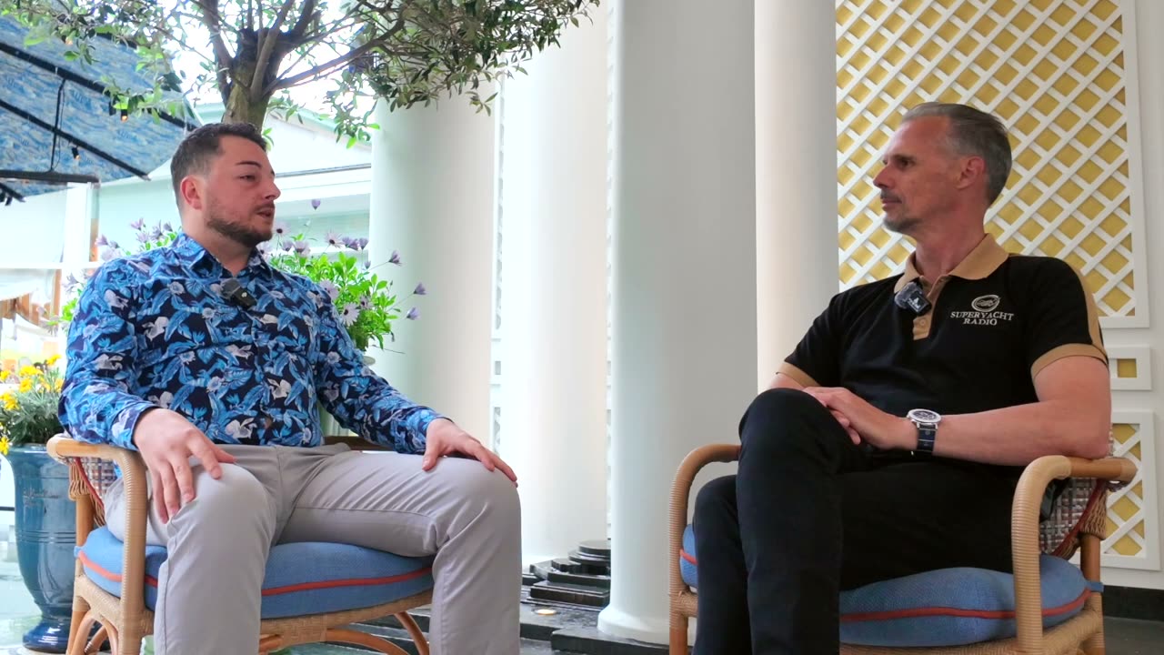Alessandro Scire Calabrisotto interviewed on SuperYacht Radio